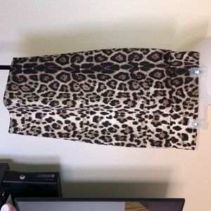 Cheetah Pencil Skirt